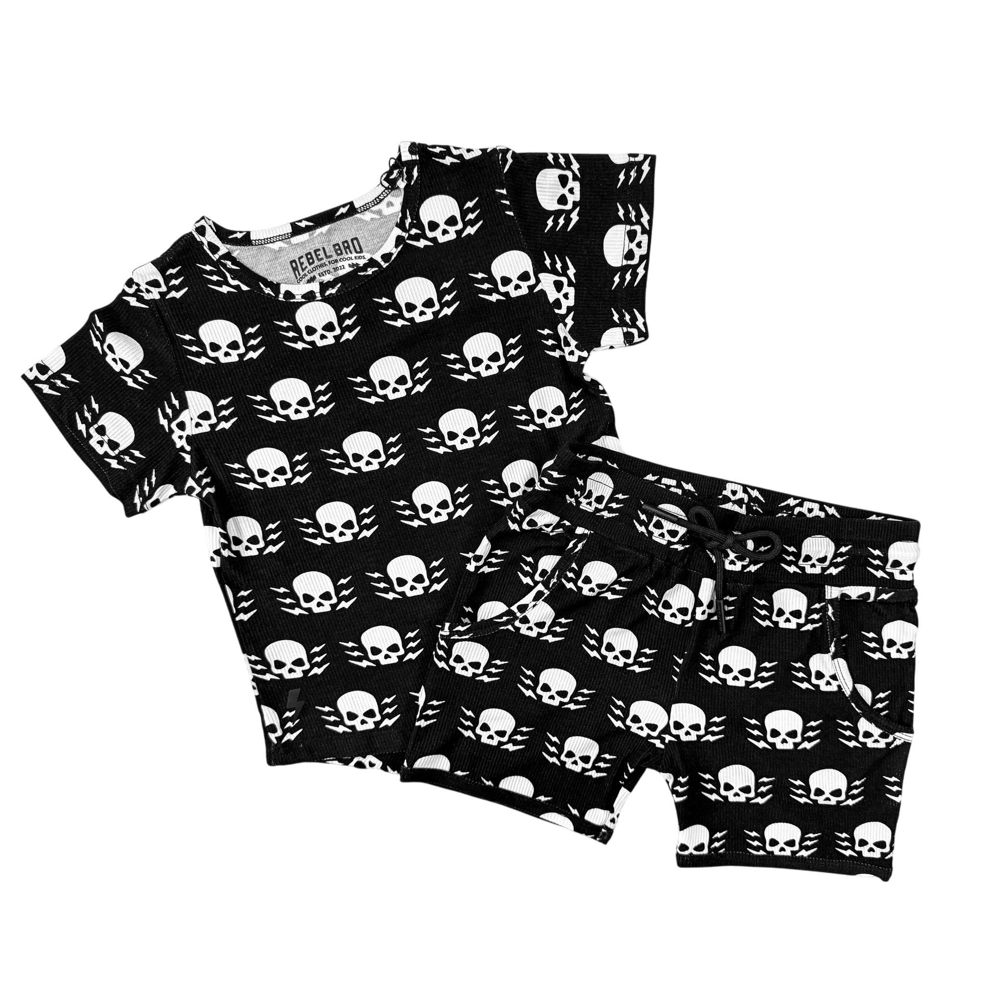 Biker Two Piece Set in Thunderstruck