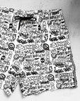 Men's Hybrid Swim Trunks in Urban Drip