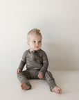 Bamboo Zip Pajamas | Sage Yin Yang