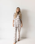 Short Sleeve Women's Bamboo Lounge Set | It's Bats!