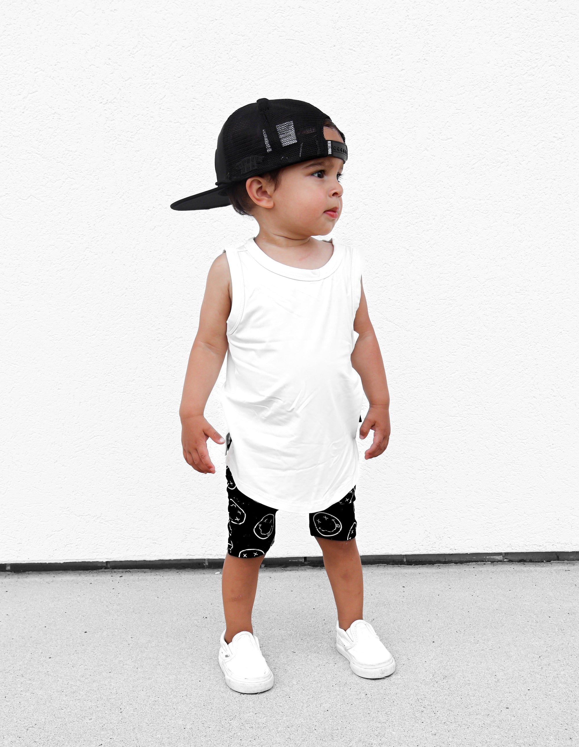 Bamboo Tank in White