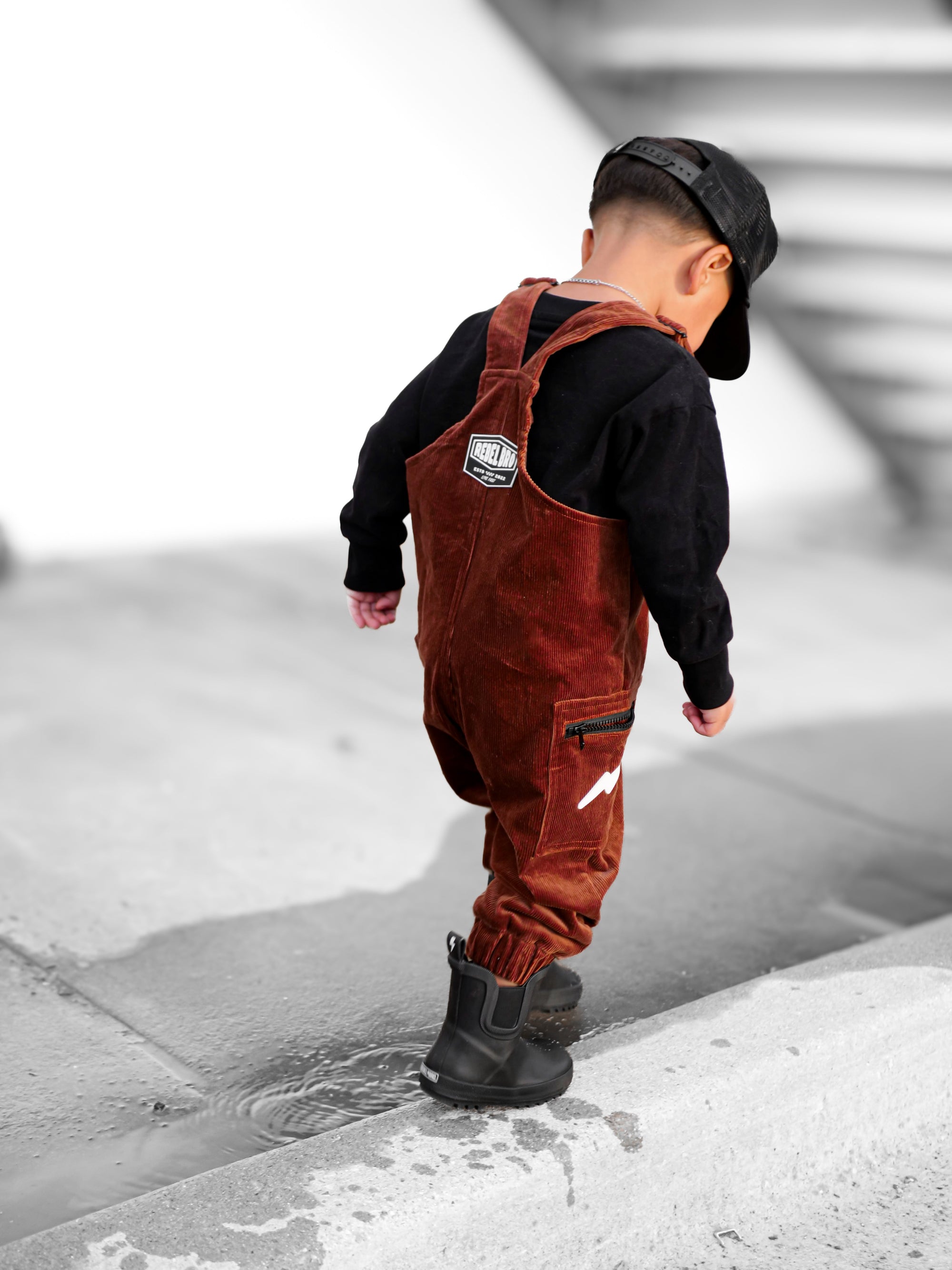 Overalls in Rust Corduroy (PREORDER)