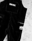 Overalls in Black Corduroy (PREORDER)
