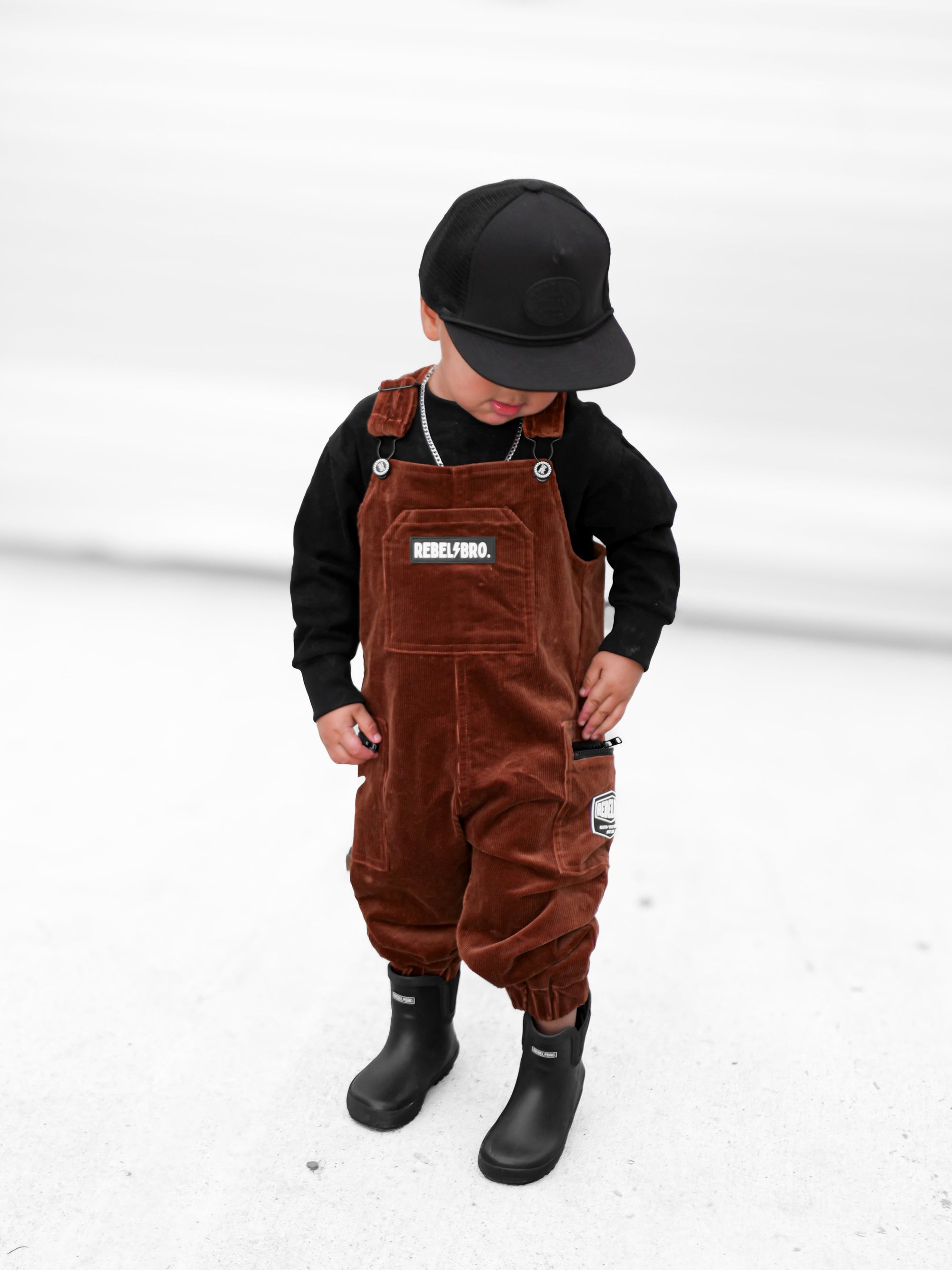 Overalls in Rust Corduroy (PREORDER)
