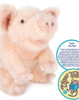 Perla The Pig | 11 Inch Stuffed Animal Plush | By TigerHart Toys