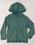 Garment Dyed Zip Hoodie