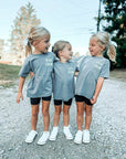 Boo Crew Child Tee - Faded Gray