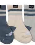 3 Pack Socks - Aqua