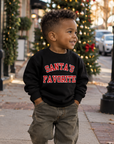 Santa's Favorite Varsity Sweatshirt