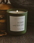 *NEW* Merry and Bright 15 oz Soy Candle, Matte Jar - Gifts