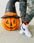 Orange and Black Check