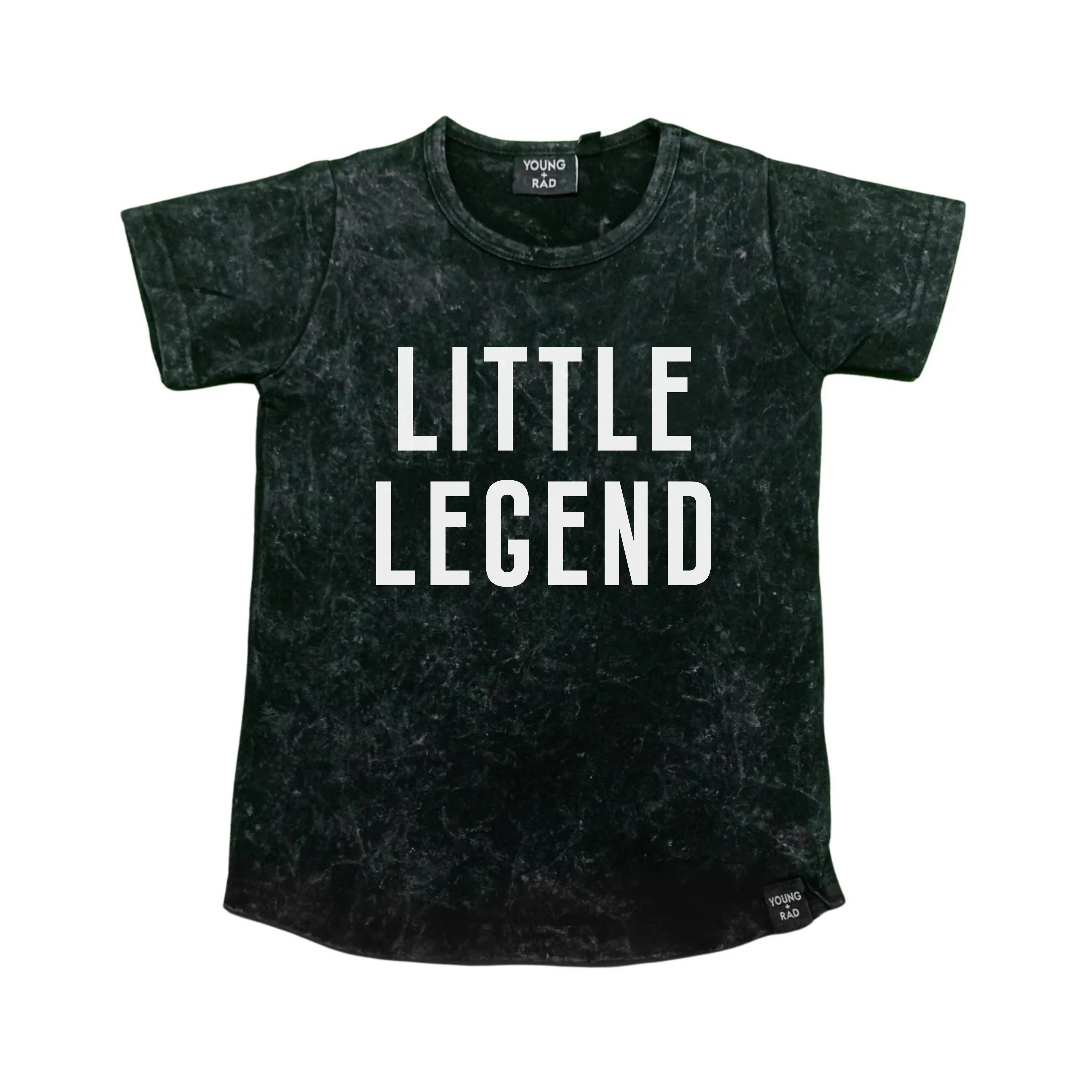 BLACK LITTLE LEGEND TEE – Worn Wild
