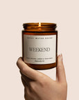 Weekend 9 oz Soy Candle - Home Decor & Gifts