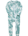 Cotton 2-Way Zip Baby Infant Footie Pajama-Prism Sky