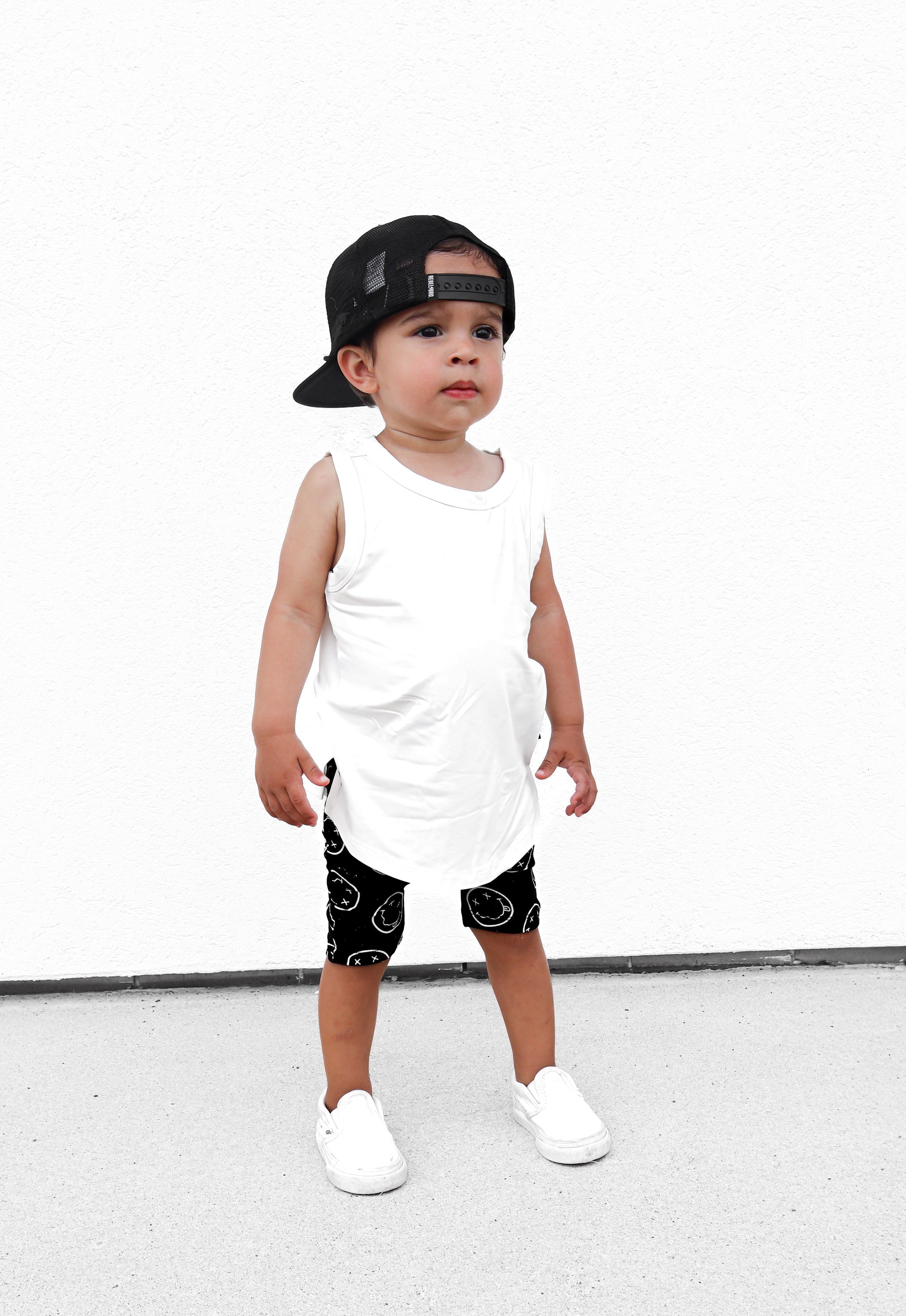 Bamboo Tank in White