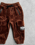 Cargo Pants in Rust Corduroy (PREORDER)