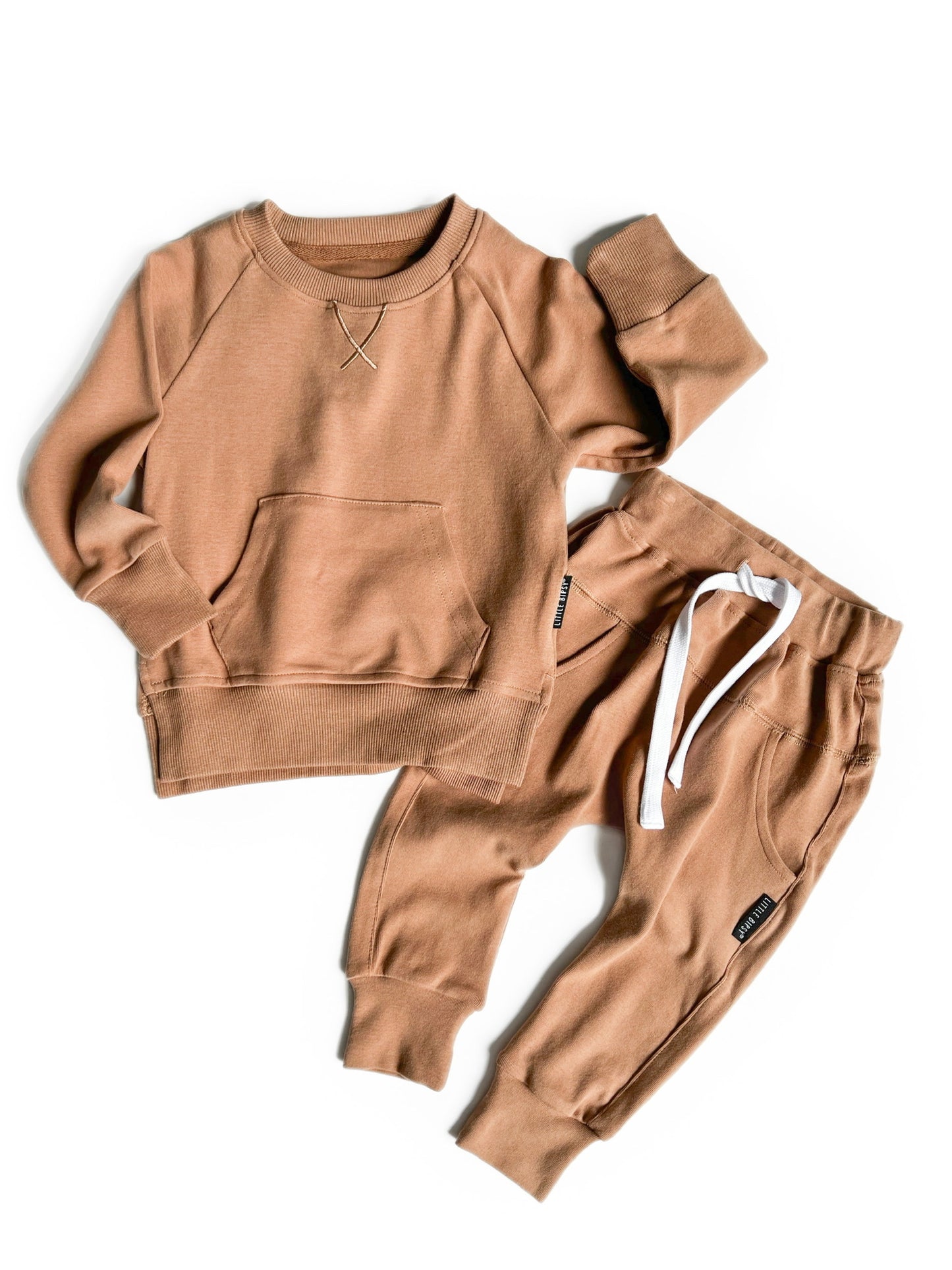 Little Bipsy Pocket Pullover - Nutmeg
