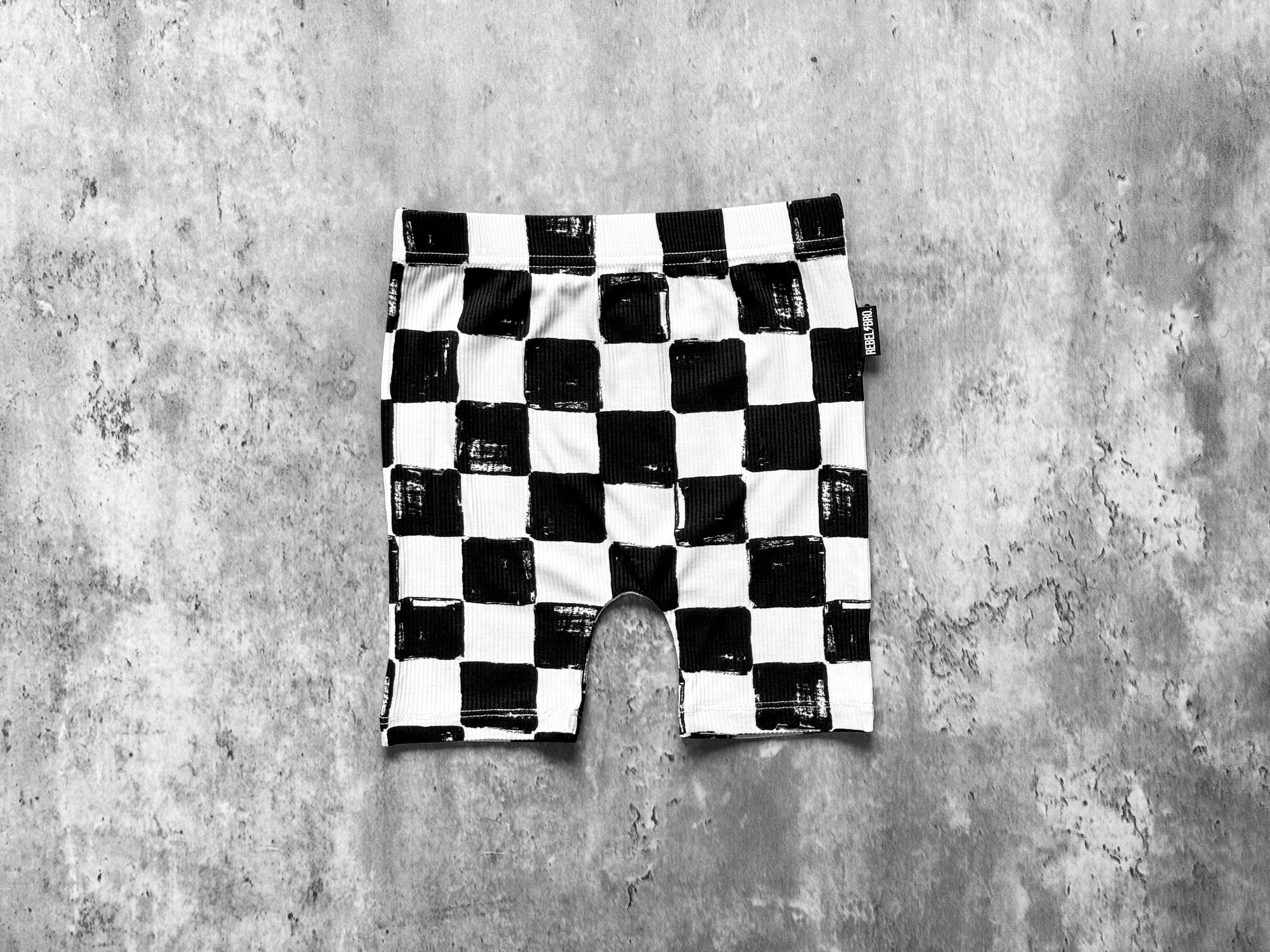 Bamboo Biker Shorts in Vintage Venice