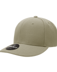 Decky 207 - Deluxe, Mid Pro Baseball Caps - 207: Black/Grey
