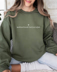 Motherhood Hallelujah Mom Graphic Fall Sweatshirt