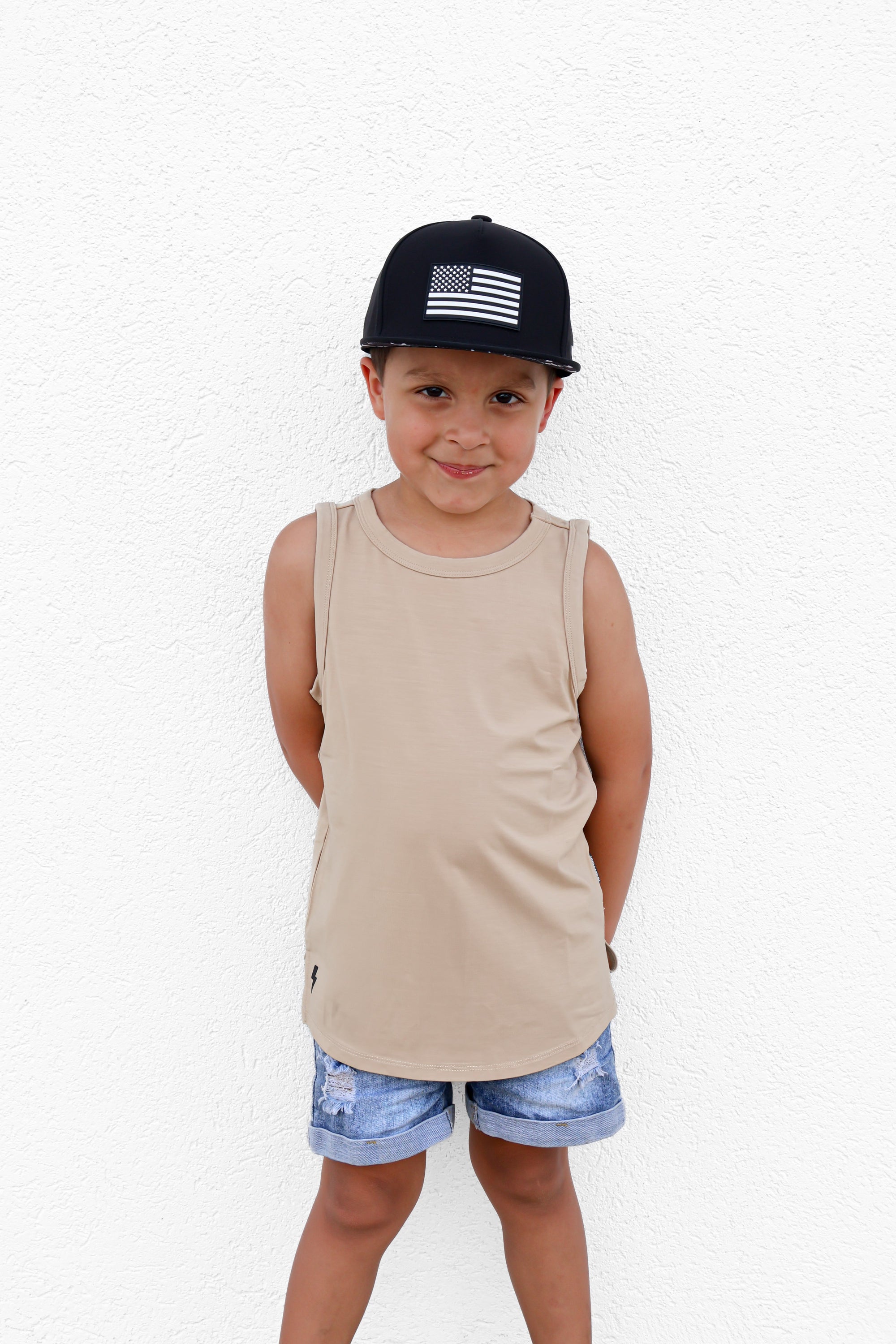 Bamboo Tank in Driftwood