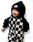 Hooded Fleece Romper in Venice (PREORDER)