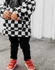 CHECKERED • HALF-ZIP • WINDBREAKER