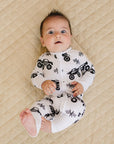 Bamboo Zip Romper | Monster Blaze