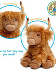 Henley The Highland Cow | 14 Inch Stuffed Animal Plush | By