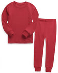 Modal Red Long Sleeve PJs