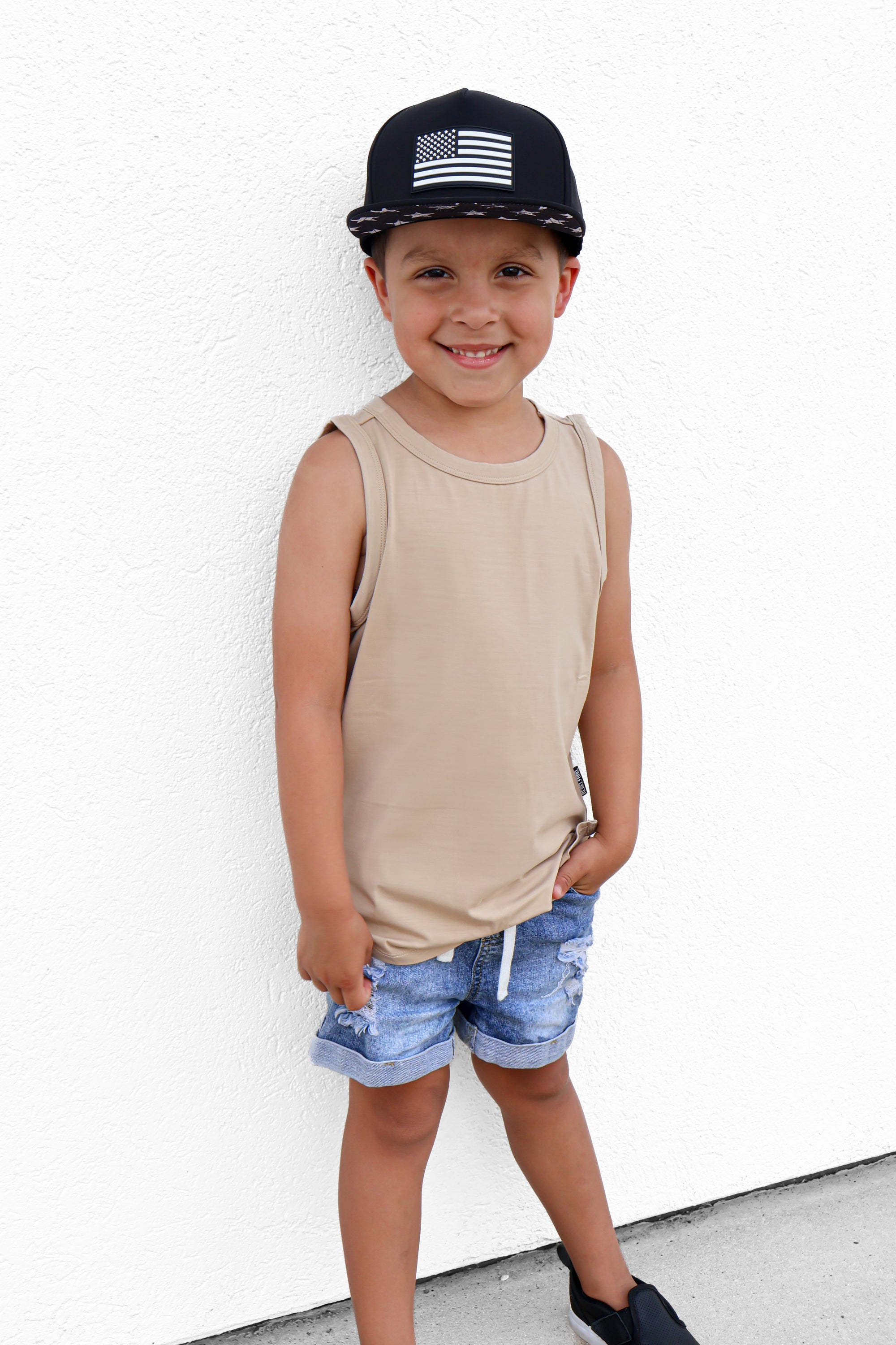 Bamboo Tank in Driftwood