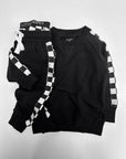 Side Checker Pullover