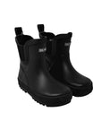 Classic Midi Rain Boot in Black / Black