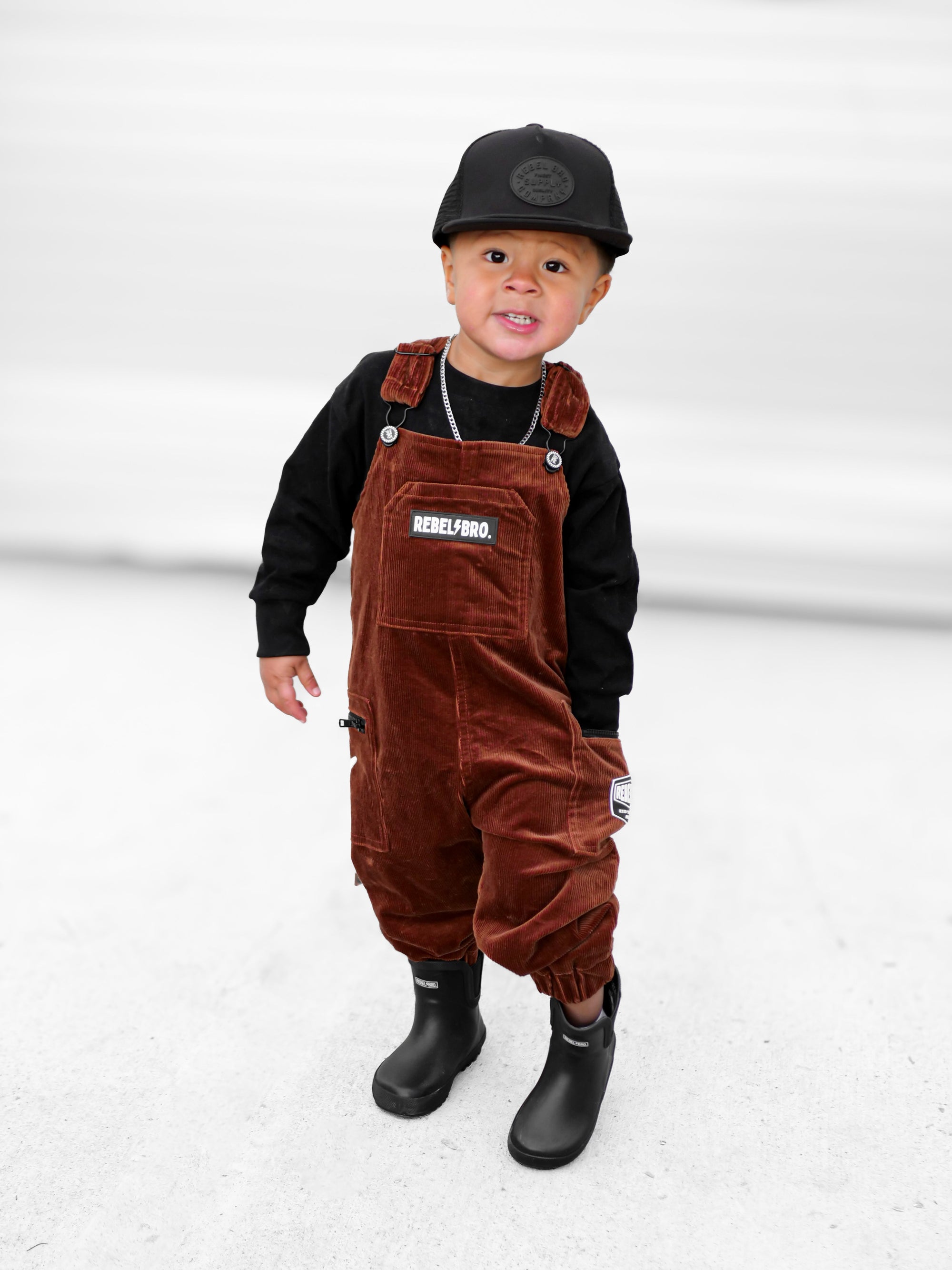 Overalls in Rust Corduroy (PREORDER)