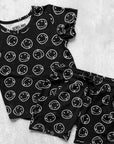 Biker Two Piece Set in Cobain
