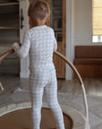 Bamboo Two Piece Pajamas | Gingham