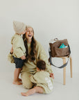 ff Diaper Bag | Taupe