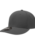 Decky 207 - Deluxe, Mid Pro Baseball Caps - 207: Black/Grey