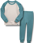 Modal Raglan Boys Girls Long Sleeve PJs