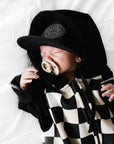 Hooded Fleece Romper in Venice (PREORDER)