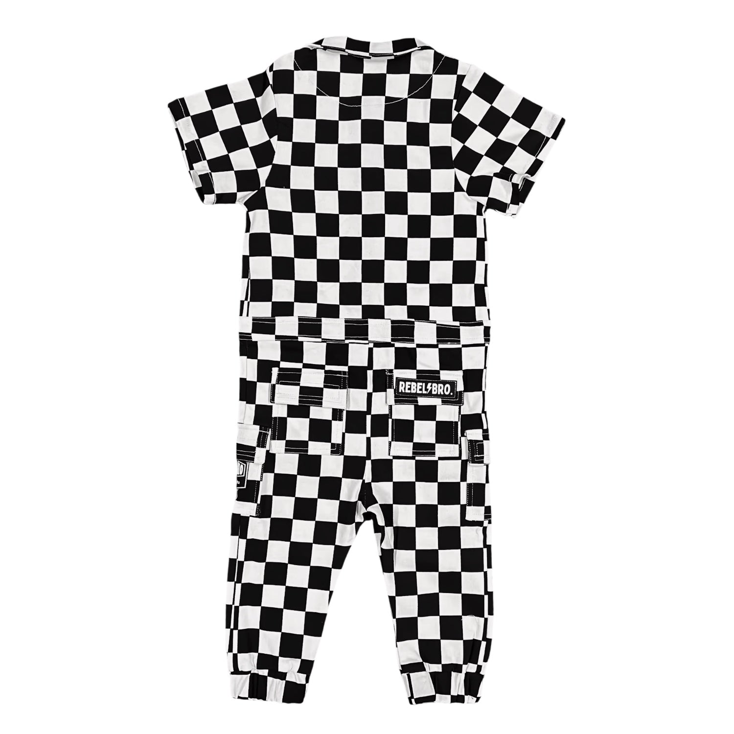 Pit Crew Romper in Venice