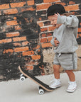 Grey Acid Wash Sweatshirt