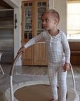 Bamboo Two Piece Pajamas | Gingham