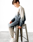 STORY FLASH SALE Ombre Elevated Sweatpant - Night Fall