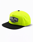 Hydro Snapback in Neon Electric Lime|| WATERPROOF || PREORDER