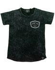 FACTORY RACING BLACK ACID WASH TEE (pre-order)