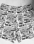 Men's Hybrid Swim Trunks in Urban Drip