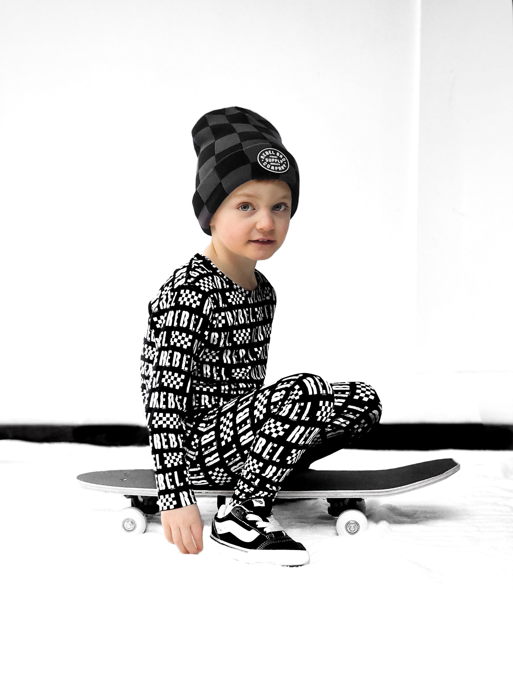 Bamboo Two Piece Set in Rebel Racer