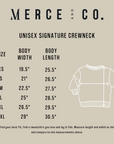 Mama Signature Acid Wash Crewneck - Oatmeal