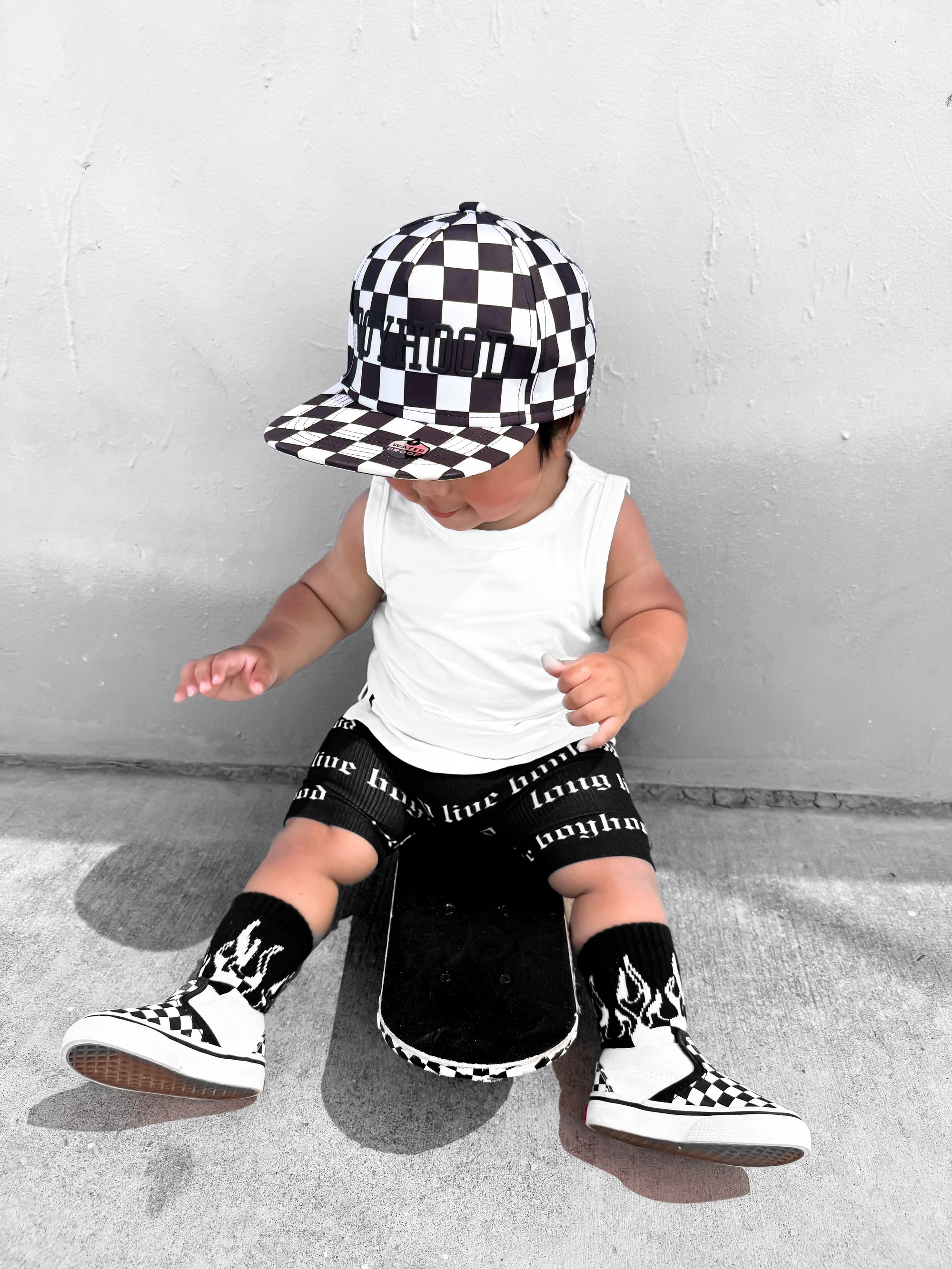 Bamboo Tank in White